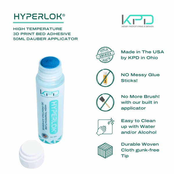 HyperLok® High-Temp 3D Printing Adhesive - Image 2