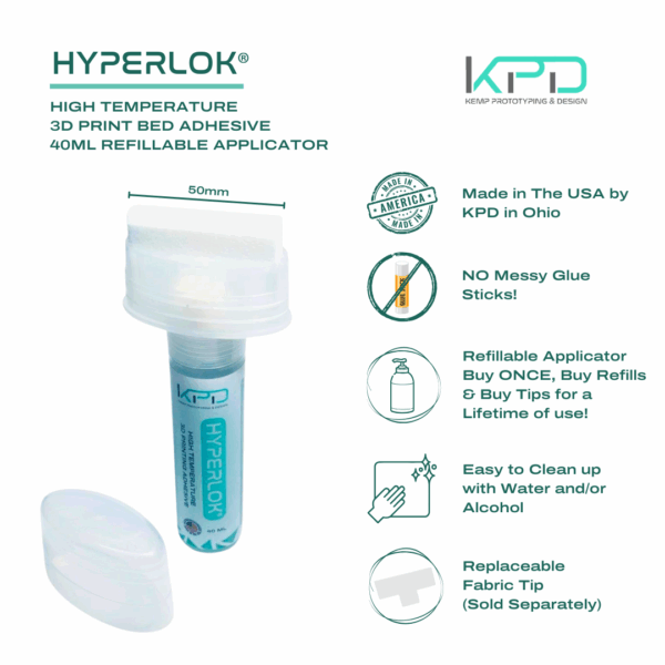 HyperLok® High-Temp 3D Printing Adhesive - Image 3
